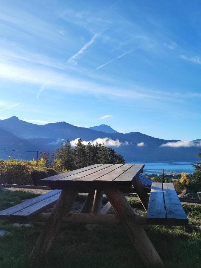 Chambre 2 Vue Lac Av Piscine Prunières Exteriér fotografie