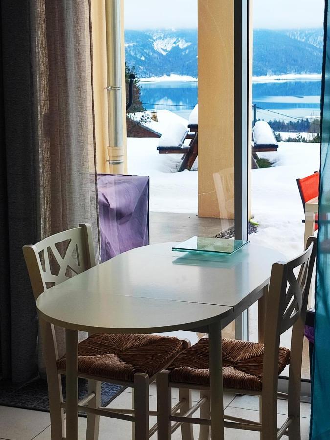 Chambre 2 Vue Lac Av Piscine Prunières Exteriér fotografie
