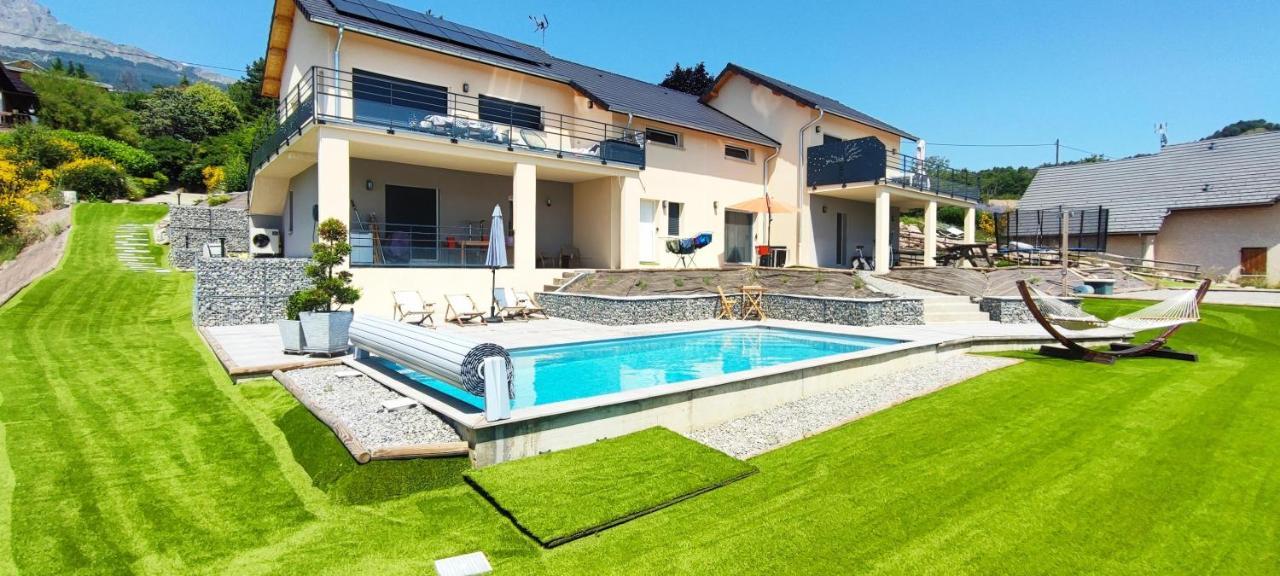 Chambre 2 Vue Lac Av Piscine Prunières Exteriér fotografie