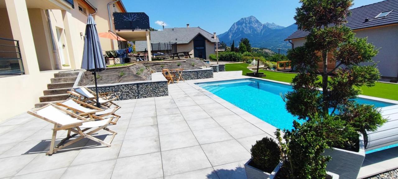 Chambre 2 Vue Lac Av Piscine Prunières Exteriér fotografie